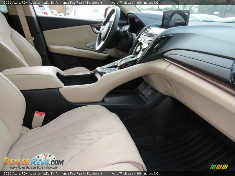 2020 Acura RDX Advance AWD Performance Red Pearl / Parchment Photo #11