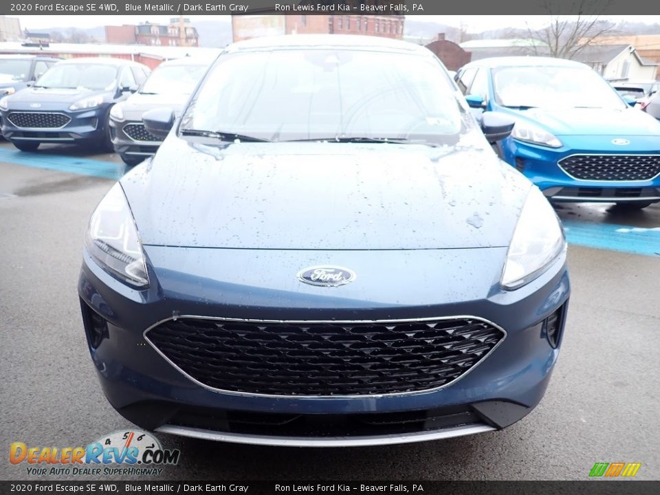 2020 Ford Escape SE 4WD Blue Metallic / Dark Earth Gray Photo #4