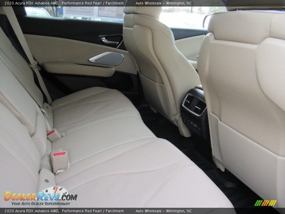 2020 Acura RDX Advance AWD Performance Red Pearl / Parchment Photo #12
