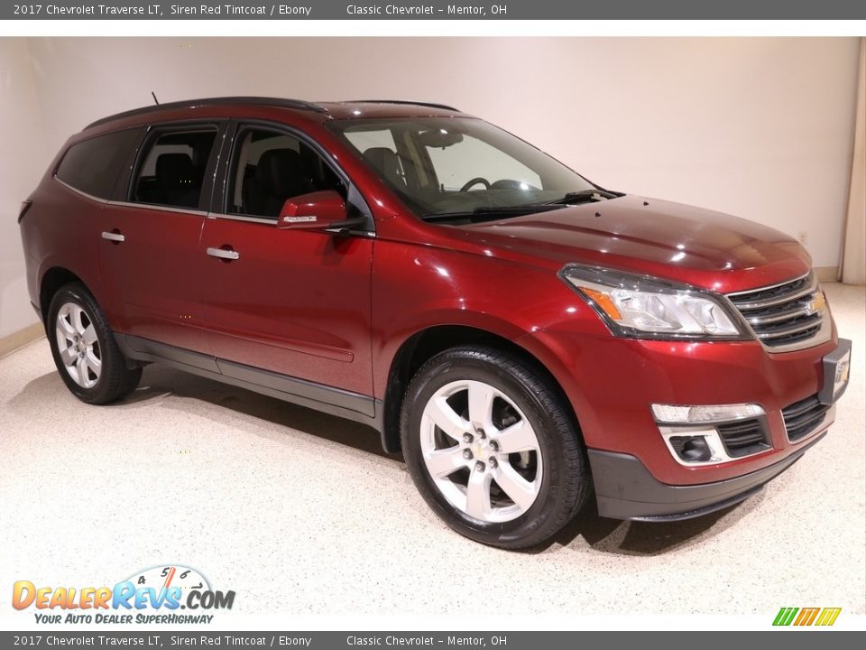 2017 Chevrolet Traverse LT Siren Red Tintcoat / Ebony Photo #1