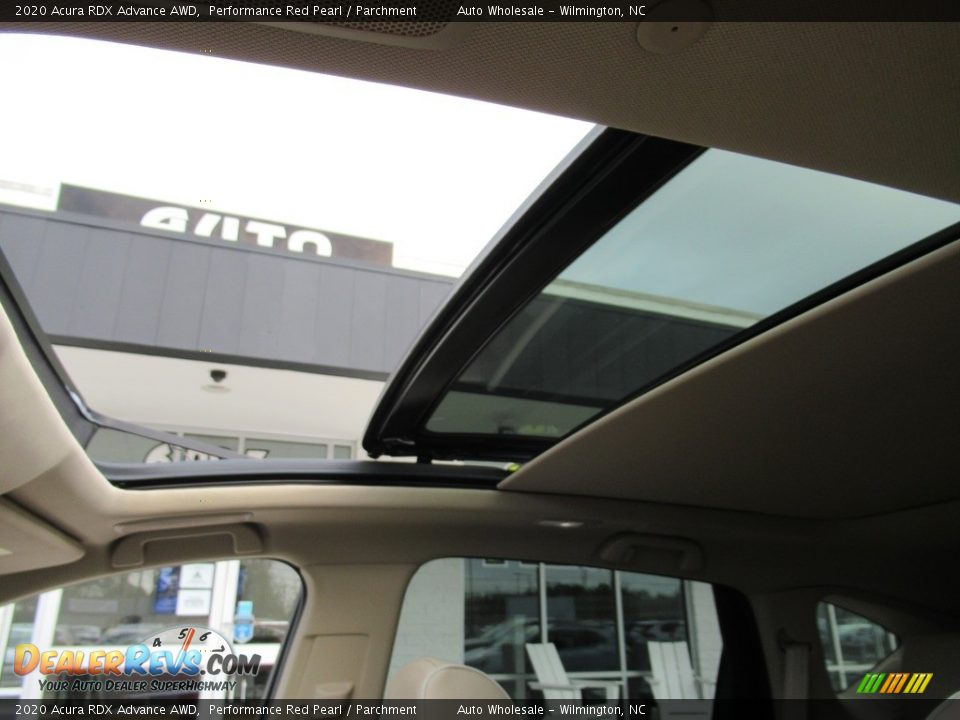 2020 Acura RDX Advance AWD Performance Red Pearl / Parchment Photo #13