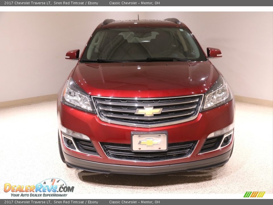 2017 Chevrolet Traverse LT Siren Red Tintcoat / Ebony Photo #2