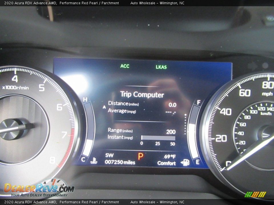 2020 Acura RDX Advance AWD Performance Red Pearl / Parchment Photo #15