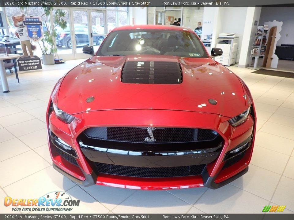 Rapid Red 2020 Ford Mustang Shelby GT500 Photo #2