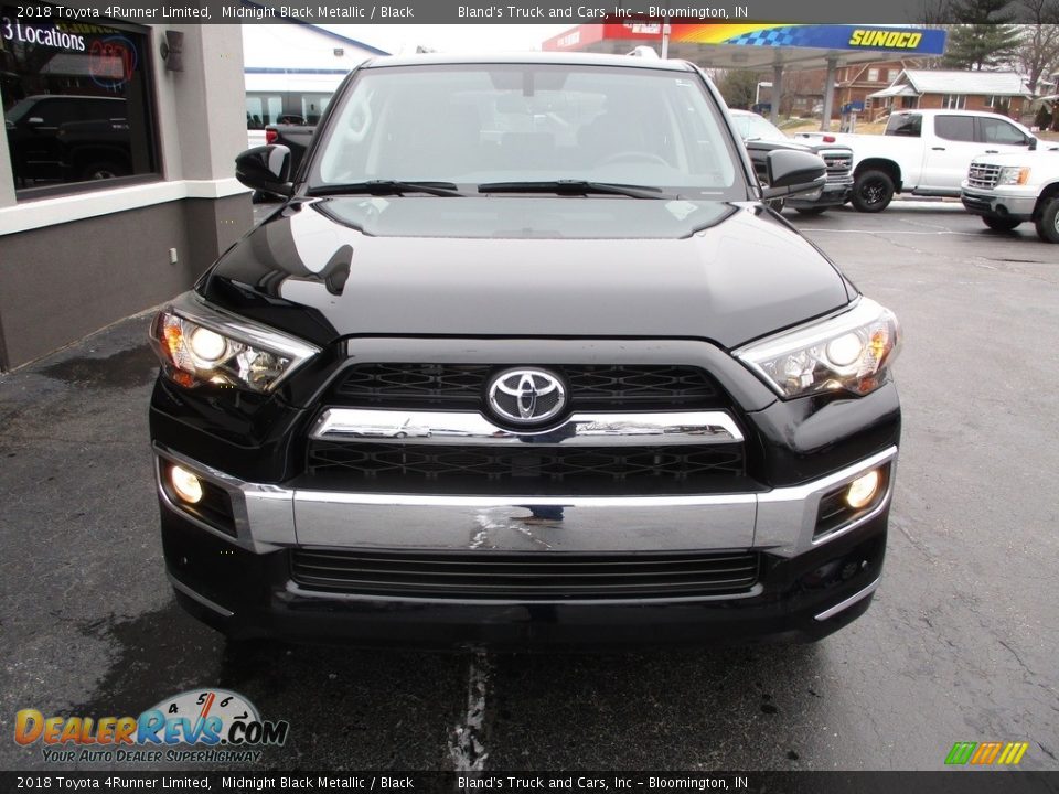 2018 Toyota 4Runner Limited Midnight Black Metallic / Black Photo #28