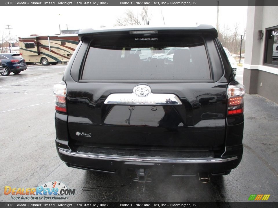 2018 Toyota 4Runner Limited Midnight Black Metallic / Black Photo #30