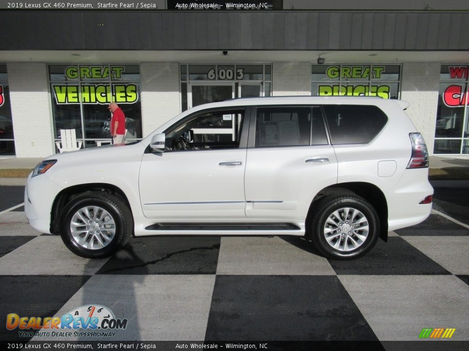 2019 Lexus GX 460 Premium Starfire Pearl / Sepia Photo #1