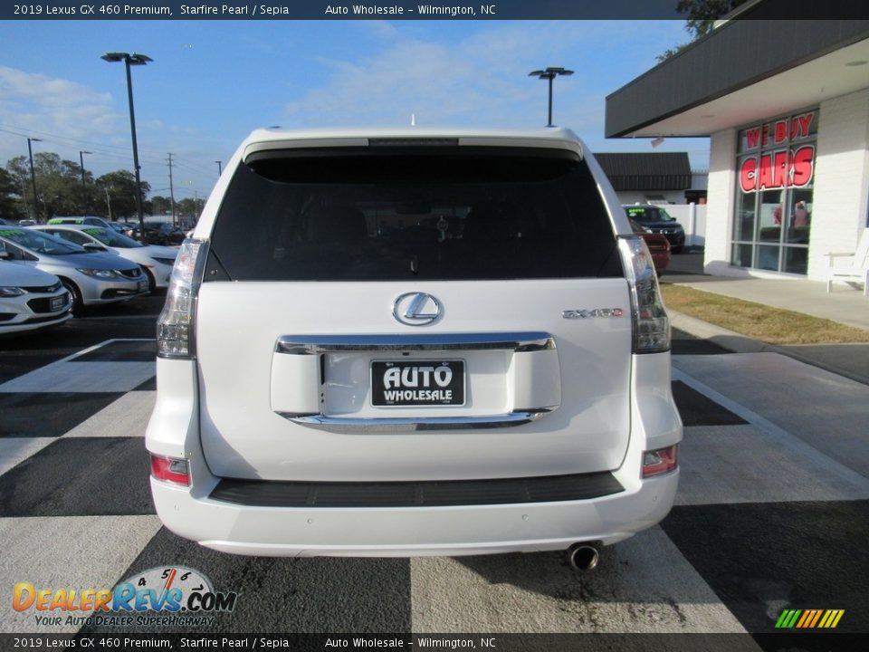 2019 Lexus GX 460 Premium Starfire Pearl / Sepia Photo #4