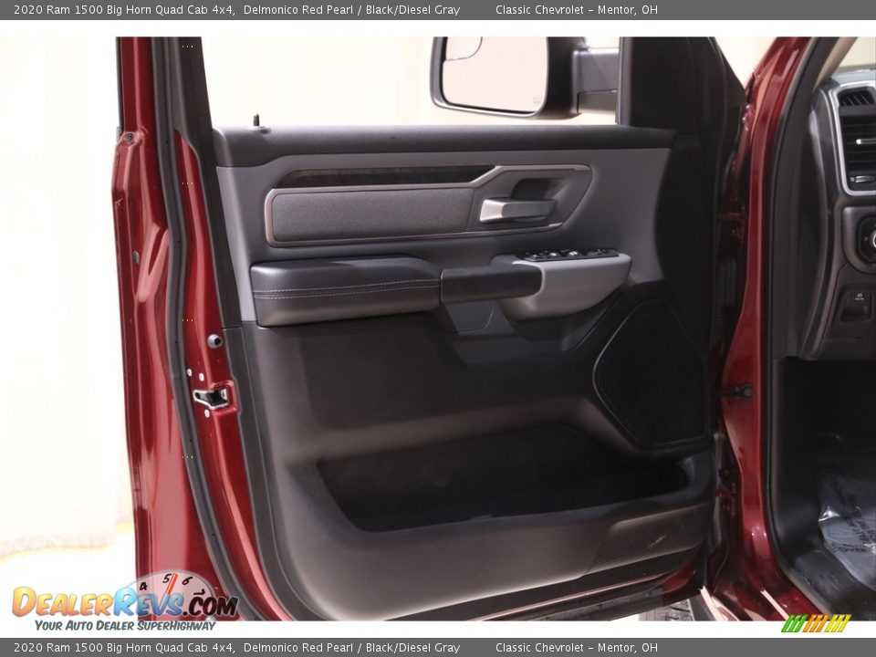 2020 Ram 1500 Big Horn Quad Cab 4x4 Delmonico Red Pearl / Black/Diesel Gray Photo #4