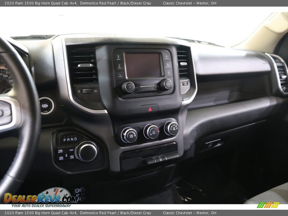2020 Ram 1500 Big Horn Quad Cab 4x4 Delmonico Red Pearl / Black/Diesel Gray Photo #9