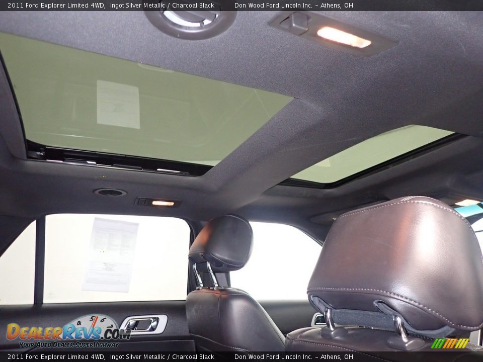 2011 Ford Explorer Limited 4WD Ingot Silver Metallic / Charcoal Black Photo #2