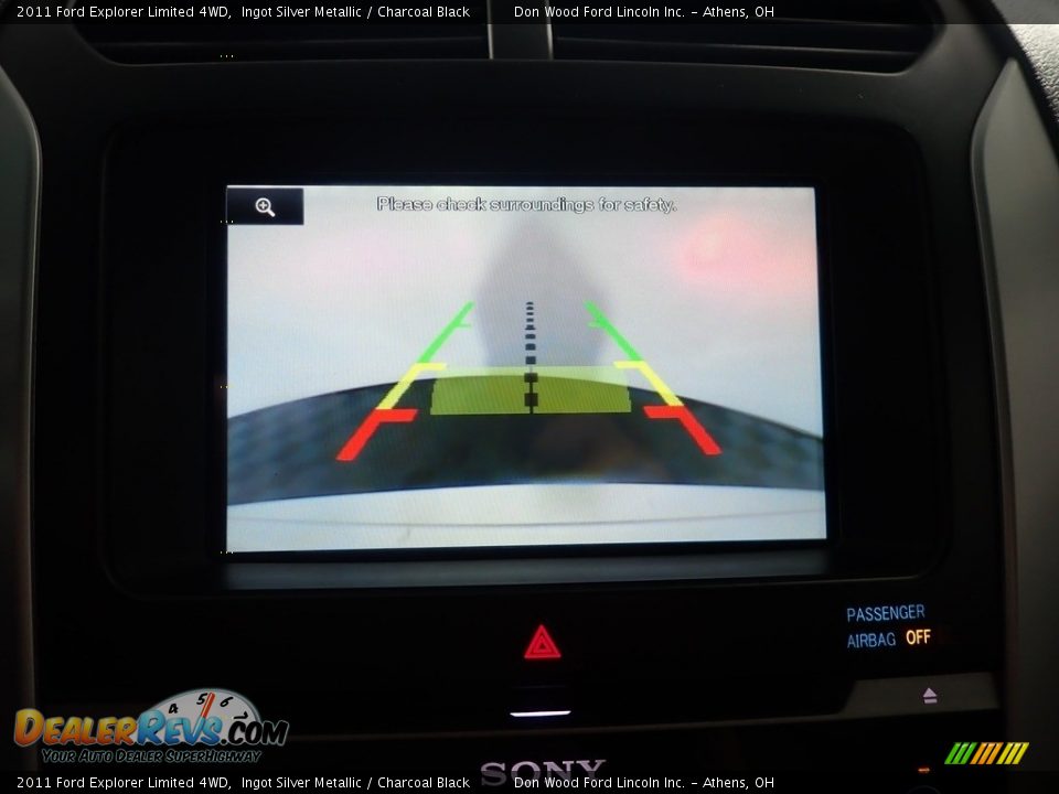 2011 Ford Explorer Limited 4WD Ingot Silver Metallic / Charcoal Black Photo #4