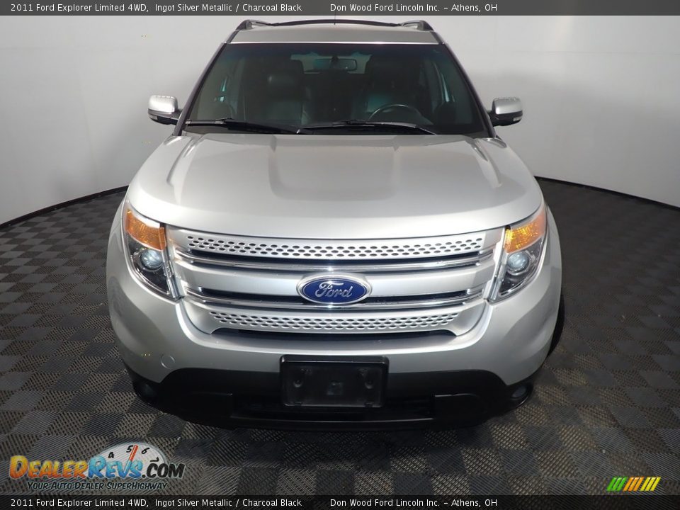 2011 Ford Explorer Limited 4WD Ingot Silver Metallic / Charcoal Black Photo #7