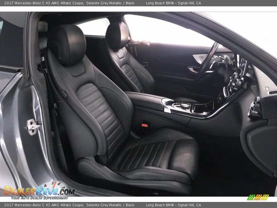 Front Seat of 2017 Mercedes-Benz C 43 AMG 4Matic Coupe Photo #6