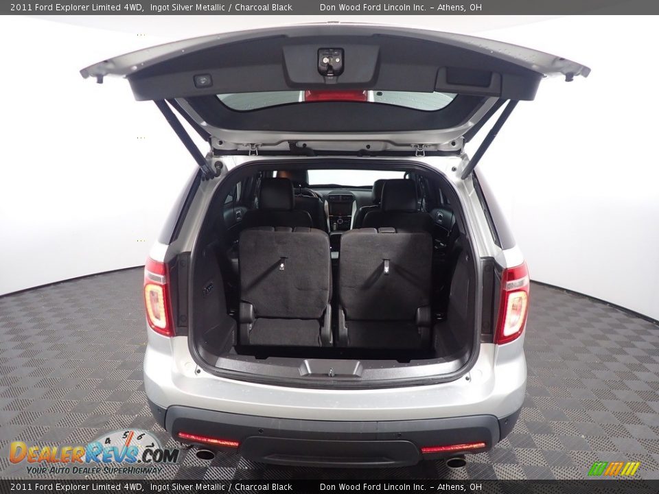 2011 Ford Explorer Limited 4WD Ingot Silver Metallic / Charcoal Black Photo #16