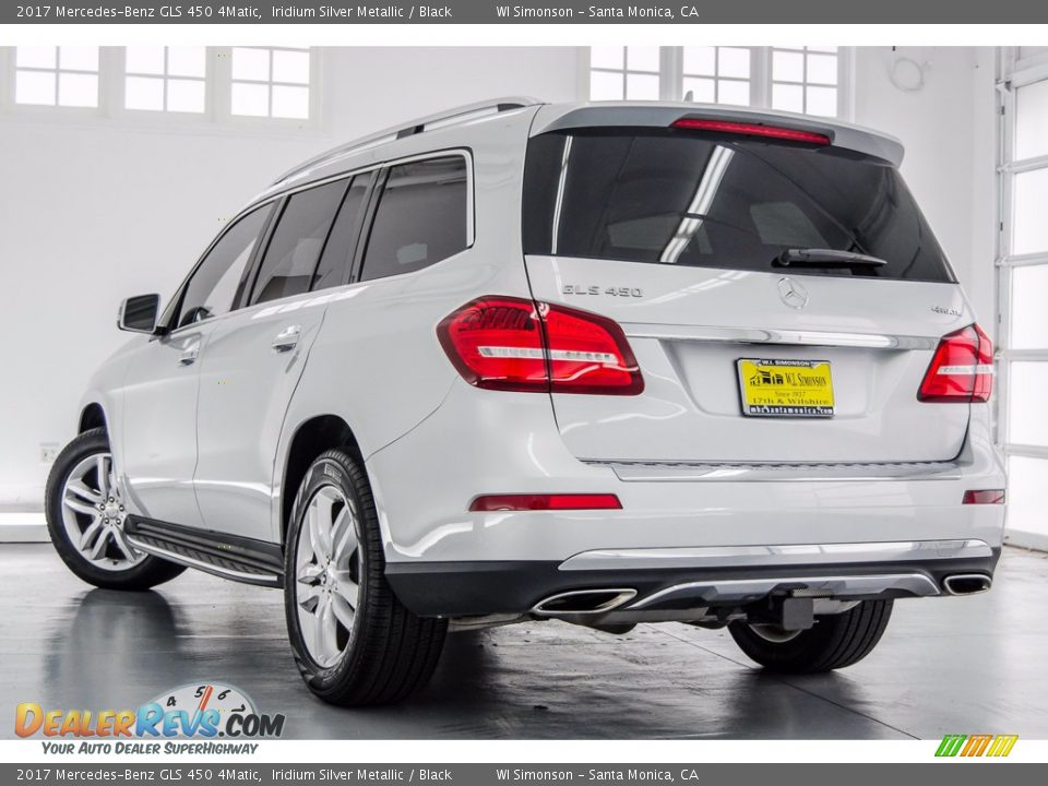 2017 Mercedes-Benz GLS 450 4Matic Iridium Silver Metallic / Black Photo #3