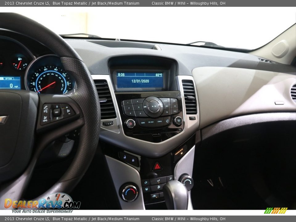 2013 Chevrolet Cruze LS Blue Topaz Metallic / Jet Black/Medium Titanium Photo #9