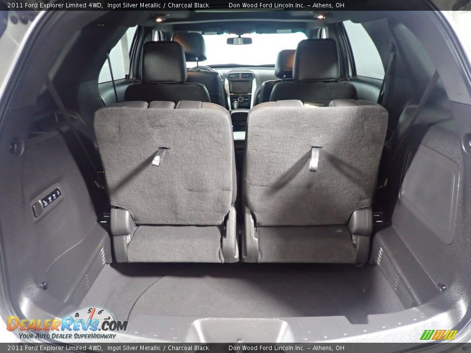 2011 Ford Explorer Limited 4WD Ingot Silver Metallic / Charcoal Black Photo #18