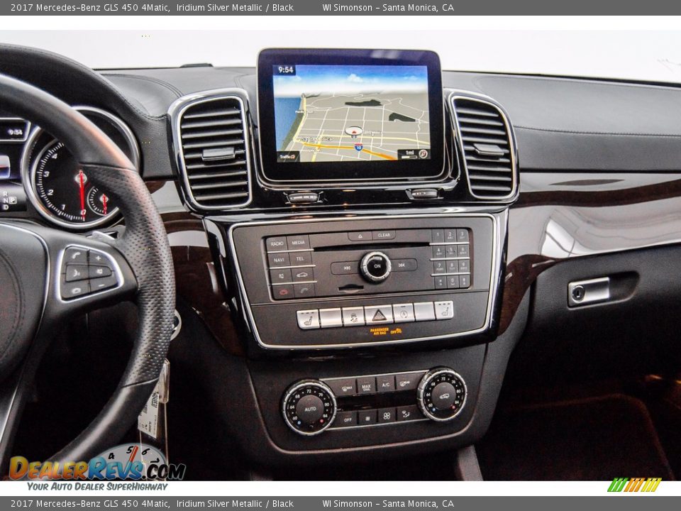 2017 Mercedes-Benz GLS 450 4Matic Iridium Silver Metallic / Black Photo #5