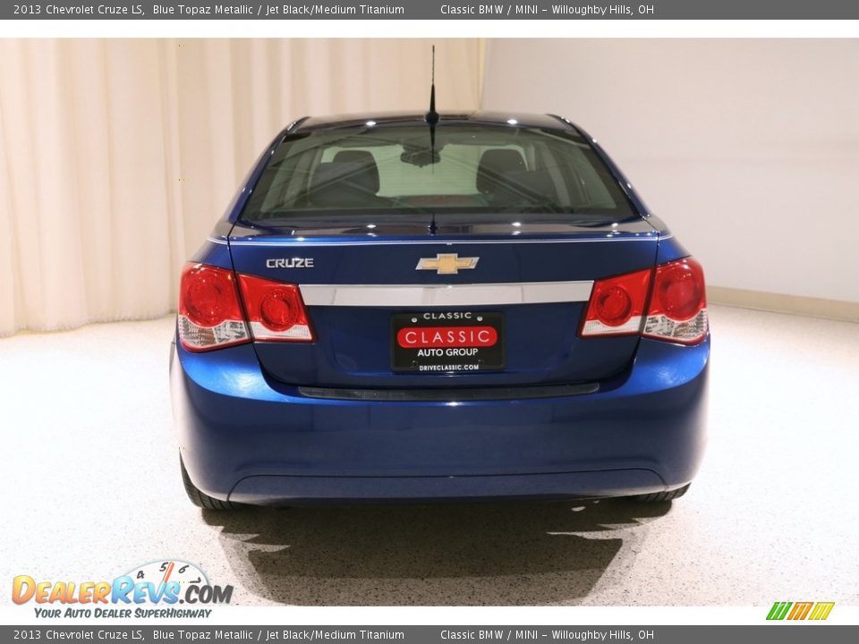 2013 Chevrolet Cruze LS Blue Topaz Metallic / Jet Black/Medium Titanium Photo #16