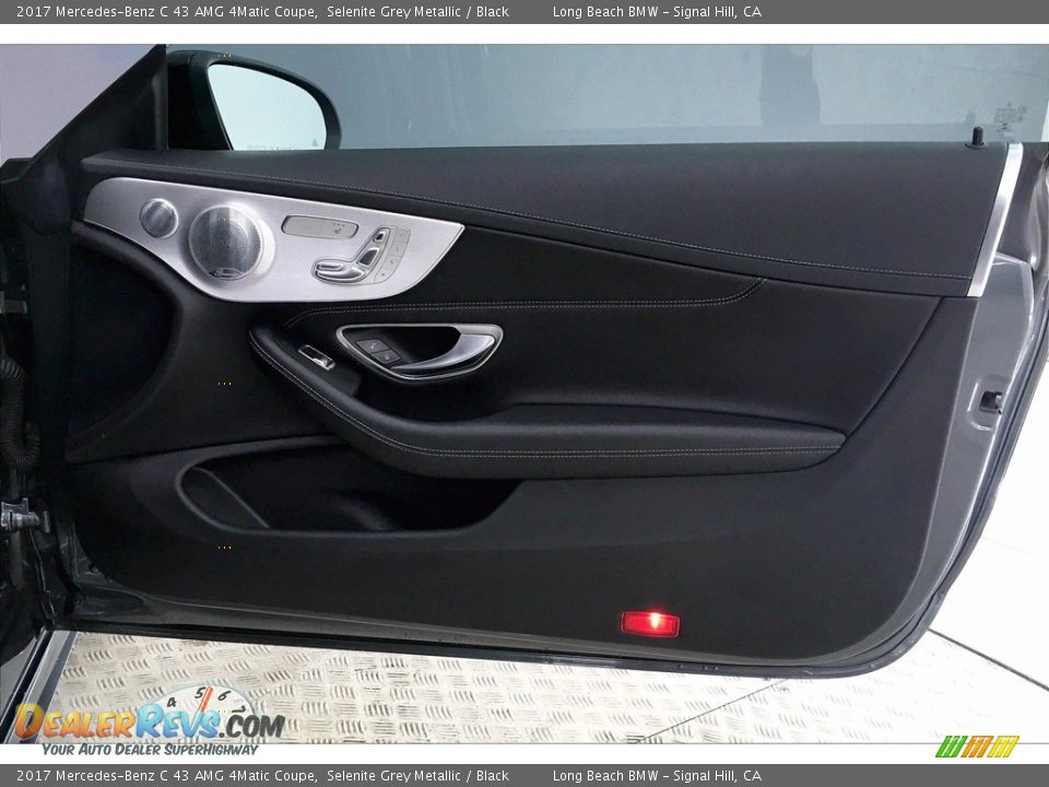 2017 Mercedes-Benz C 43 AMG 4Matic Coupe Selenite Grey Metallic / Black Photo #24