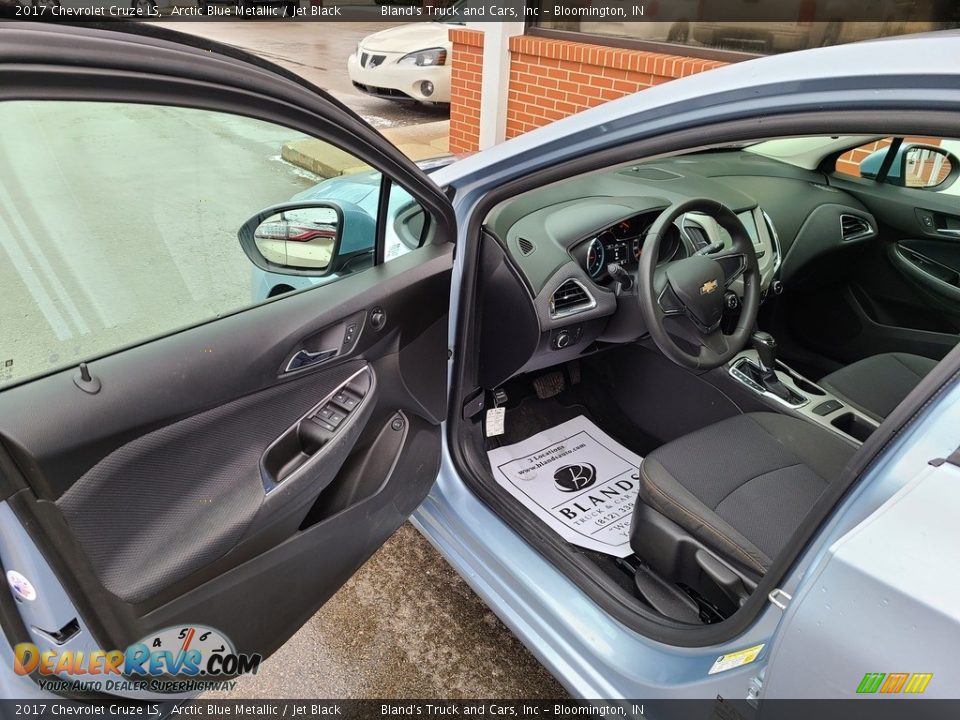 2017 Chevrolet Cruze LS Arctic Blue Metallic / Jet Black Photo #3