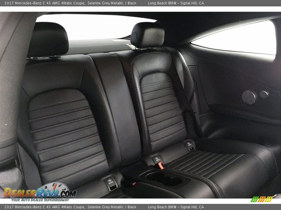 Rear Seat of 2017 Mercedes-Benz C 43 AMG 4Matic Coupe Photo #28