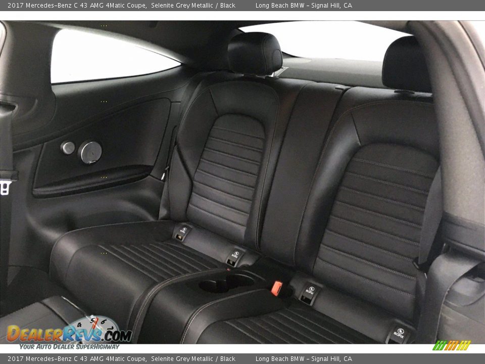 Rear Seat of 2017 Mercedes-Benz C 43 AMG 4Matic Coupe Photo #29