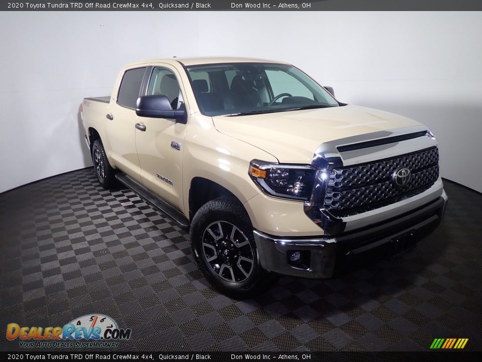 2020 Toyota Tundra TRD Off Road CrewMax 4x4 Quicksand / Black Photo #3