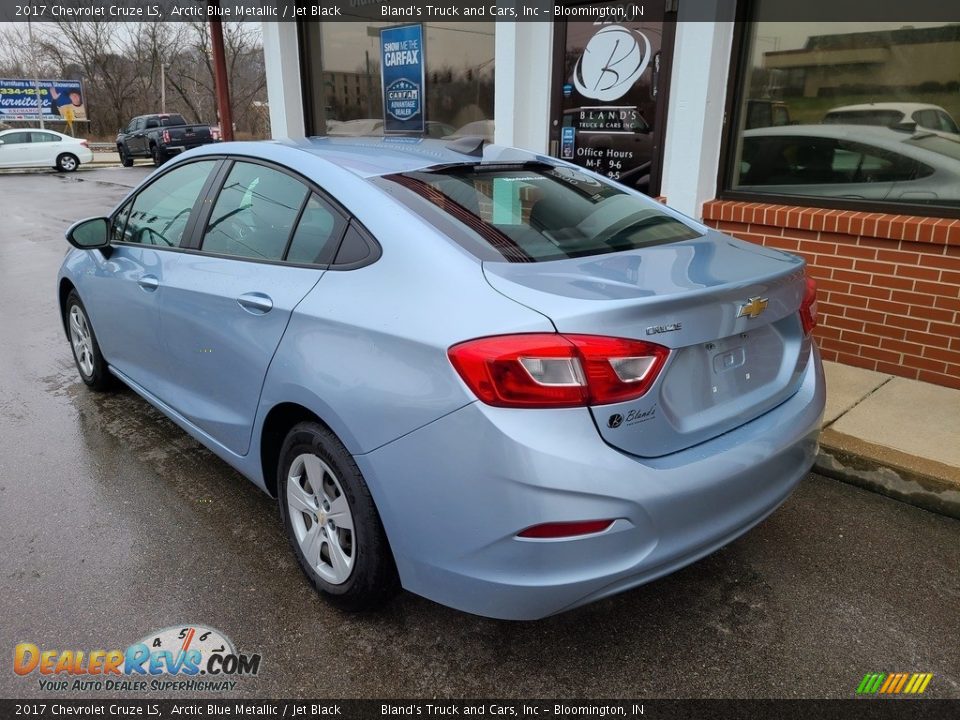 2017 Chevrolet Cruze LS Arctic Blue Metallic / Jet Black Photo #22