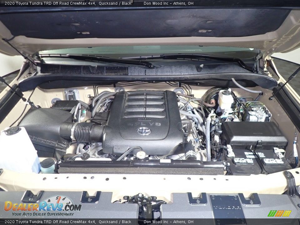 2020 Toyota Tundra TRD Off Road CrewMax 4x4 Quicksand / Black Photo #7