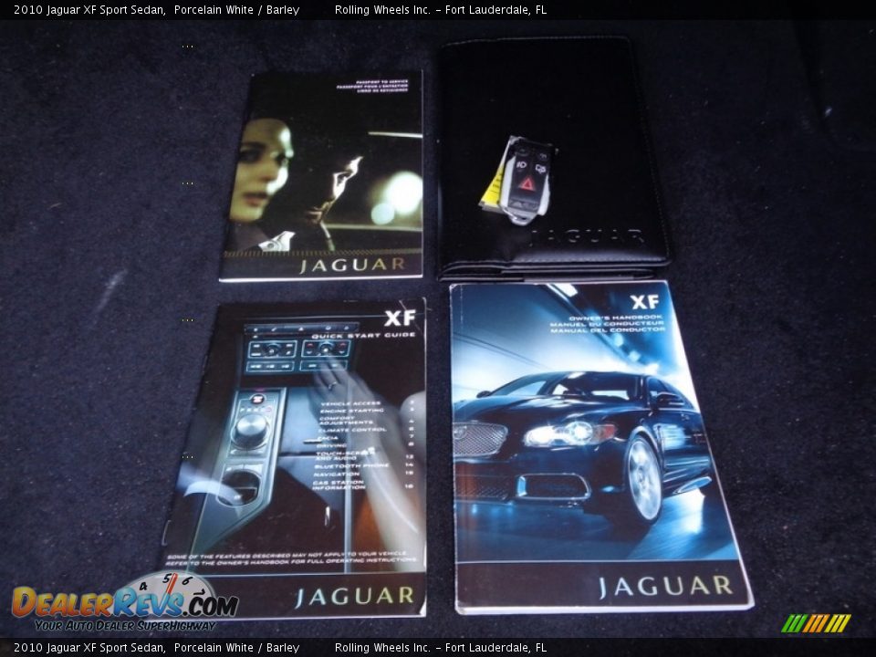 2010 Jaguar XF Sport Sedan Porcelain White / Barley Photo #24