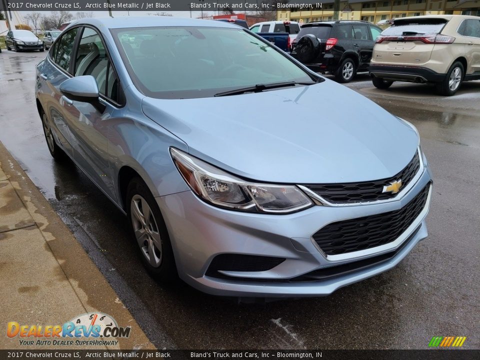 2017 Chevrolet Cruze LS Arctic Blue Metallic / Jet Black Photo #31