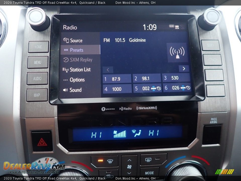 2020 Toyota Tundra TRD Off Road CrewMax 4x4 Quicksand / Black Photo #26