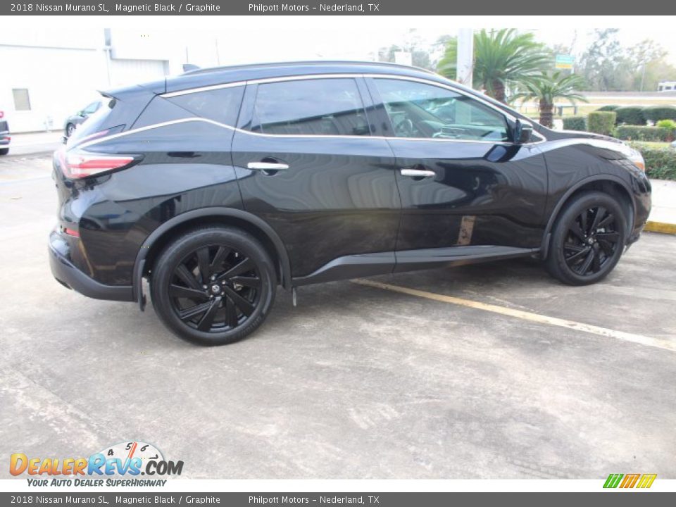 2018 Nissan Murano SL Magnetic Black / Graphite Photo #10