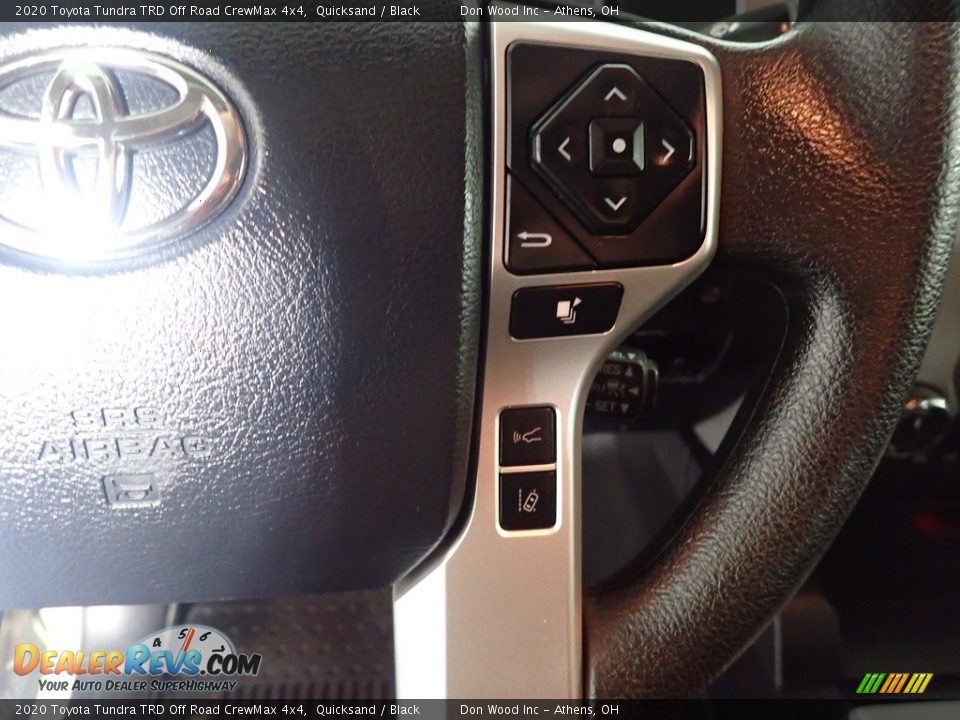2020 Toyota Tundra TRD Off Road CrewMax 4x4 Quicksand / Black Photo #30