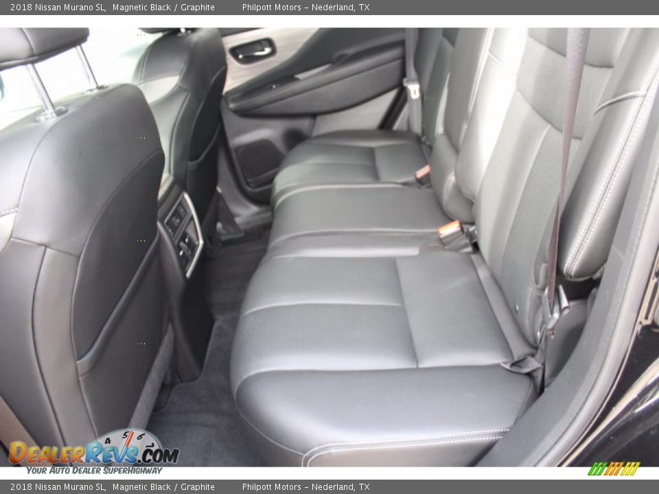 2018 Nissan Murano SL Magnetic Black / Graphite Photo #21