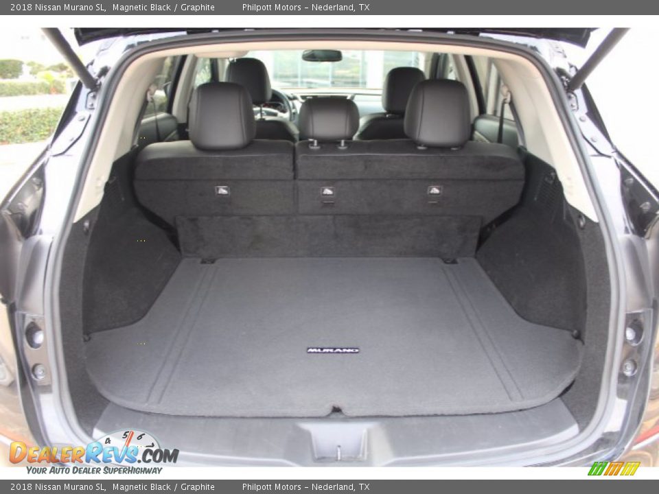 2018 Nissan Murano SL Magnetic Black / Graphite Photo #24
