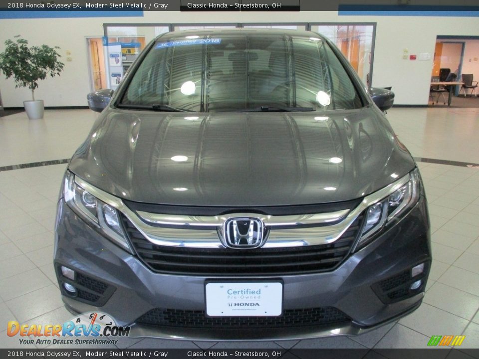 2018 Honda Odyssey EX Modern Steel Metallic / Gray Photo #2