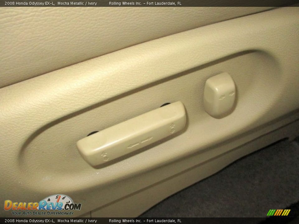 2008 Honda Odyssey EX-L Mocha Metallic / Ivory Photo #10