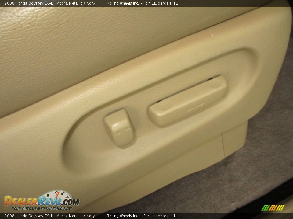 2008 Honda Odyssey EX-L Mocha Metallic / Ivory Photo #12