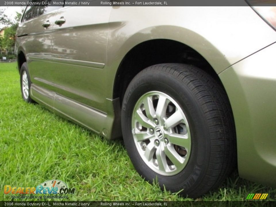 2008 Honda Odyssey EX-L Mocha Metallic / Ivory Photo #25