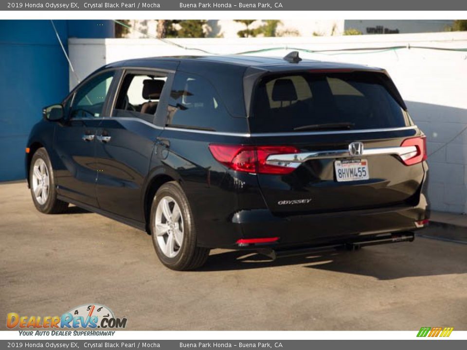 2019 Honda Odyssey EX Crystal Black Pearl / Mocha Photo #2