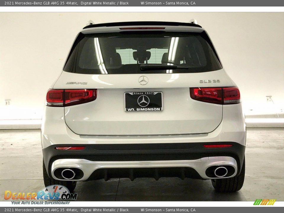 2021 Mercedes-Benz GLB AMG 35 4Matic Digital White Metallic / Black Photo #2