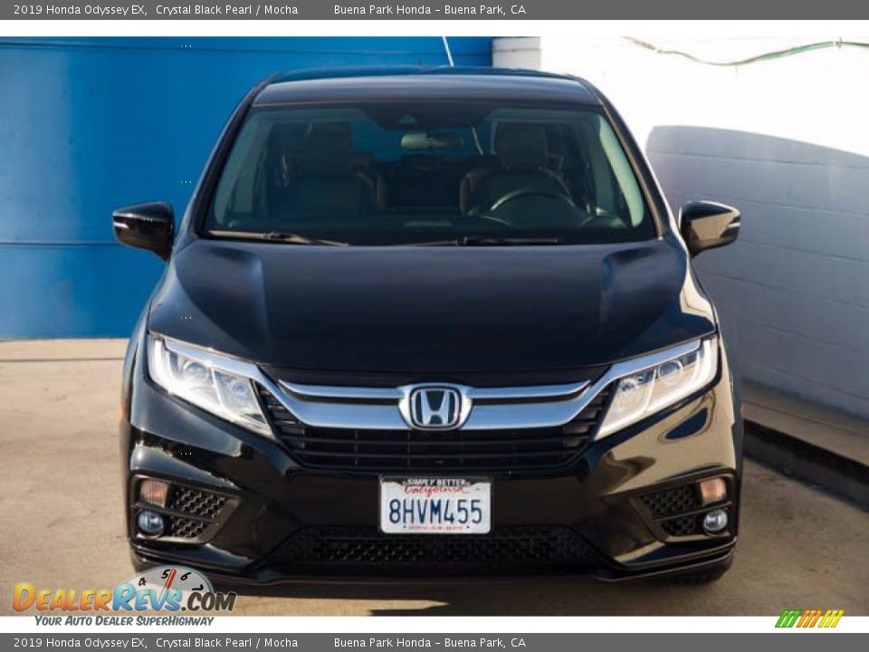 2019 Honda Odyssey EX Crystal Black Pearl / Mocha Photo #7