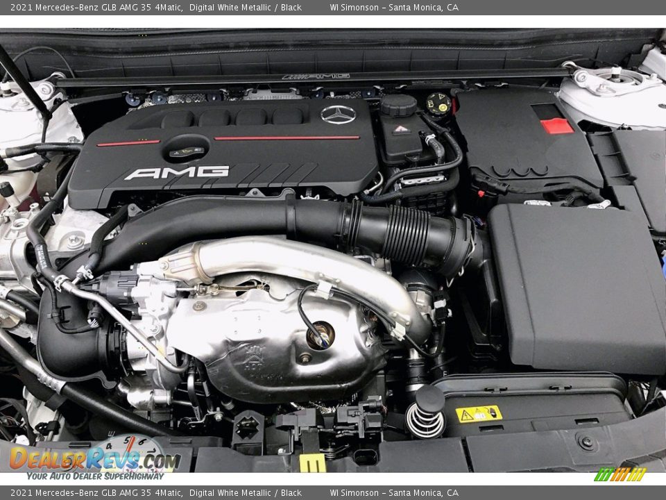 2021 Mercedes-Benz GLB AMG 35 4Matic 2.0 Liter Turbocharged DOHC 16-Valve VVT 4 Cylinder Engine Photo #7