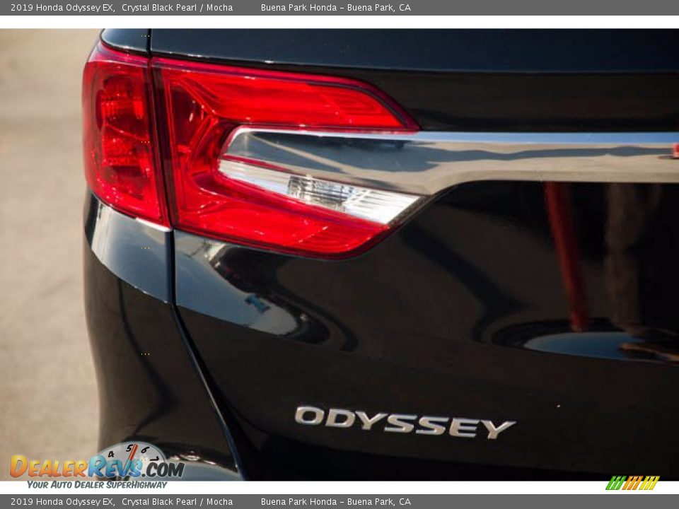 2019 Honda Odyssey EX Crystal Black Pearl / Mocha Photo #10