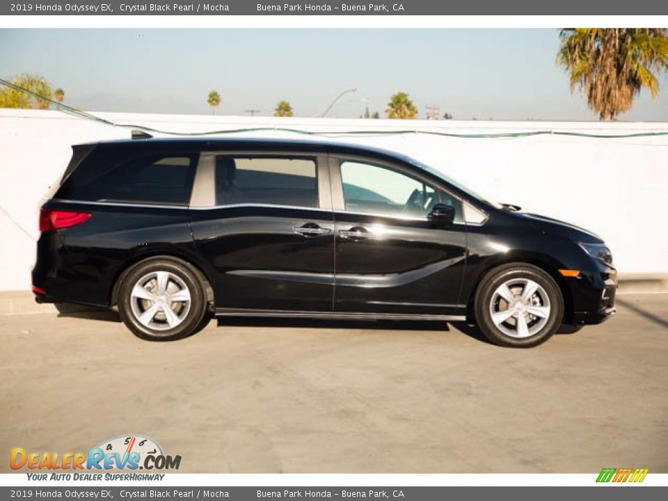 2019 Honda Odyssey EX Crystal Black Pearl / Mocha Photo #13