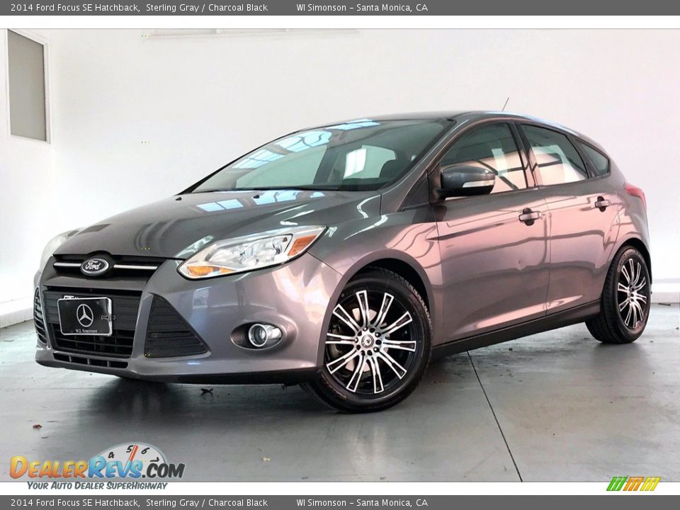 2014 Ford Focus SE Hatchback Sterling Gray / Charcoal Black Photo #12