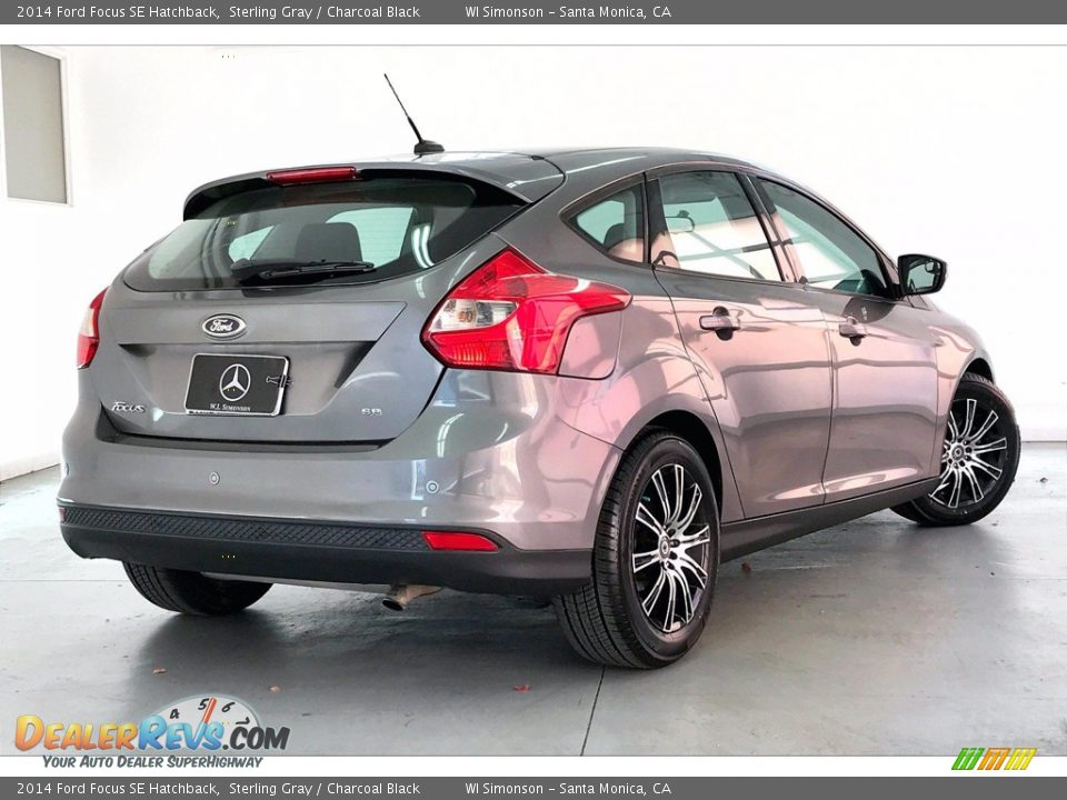 2014 Ford Focus SE Hatchback Sterling Gray / Charcoal Black Photo #13